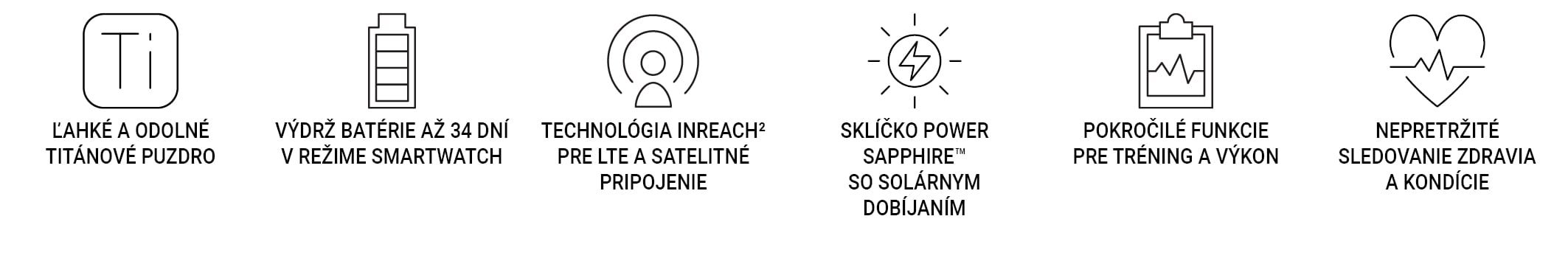 ikony fenix 9 Pro 47mm inReach Solar